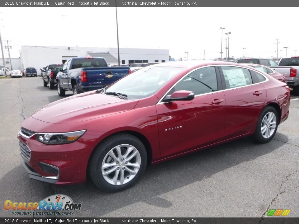 2018 Chevrolet Malibu LT Cajun Red Tintcoat / Jet Black Photo #1