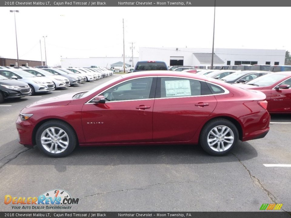2018 Chevrolet Malibu LT Cajun Red Tintcoat / Jet Black Photo #2