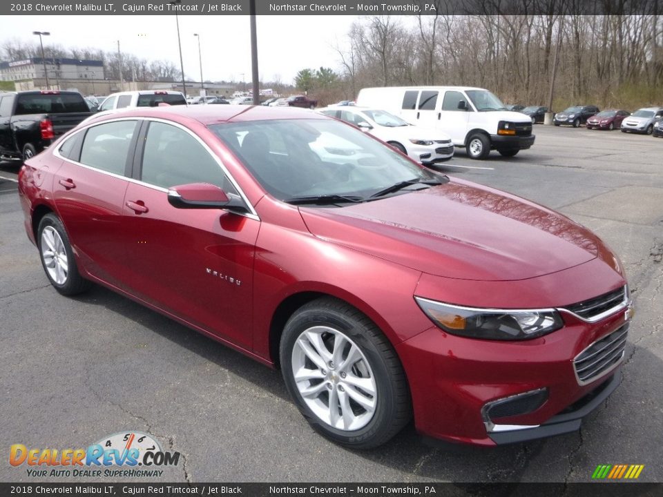 2018 Chevrolet Malibu LT Cajun Red Tintcoat / Jet Black Photo #7