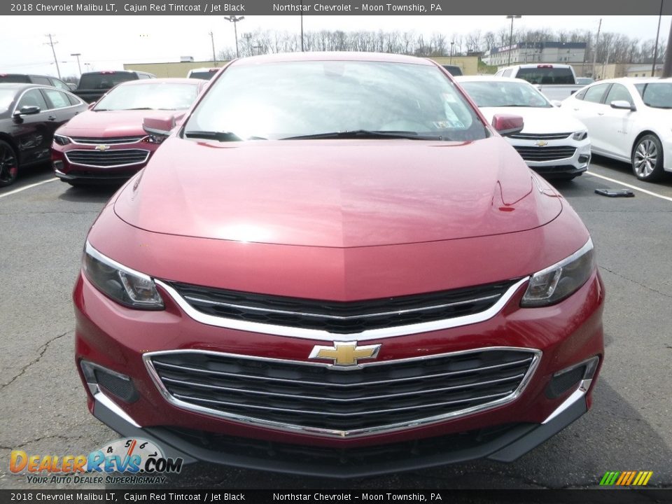 2018 Chevrolet Malibu LT Cajun Red Tintcoat / Jet Black Photo #8