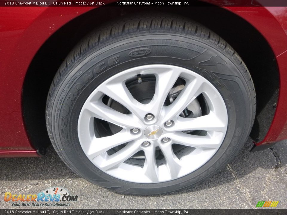 2018 Chevrolet Malibu LT Cajun Red Tintcoat / Jet Black Photo #9