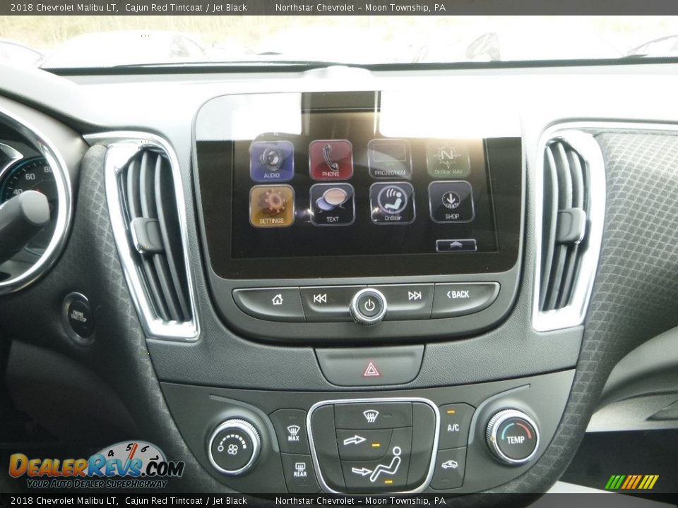 2018 Chevrolet Malibu LT Cajun Red Tintcoat / Jet Black Photo #18