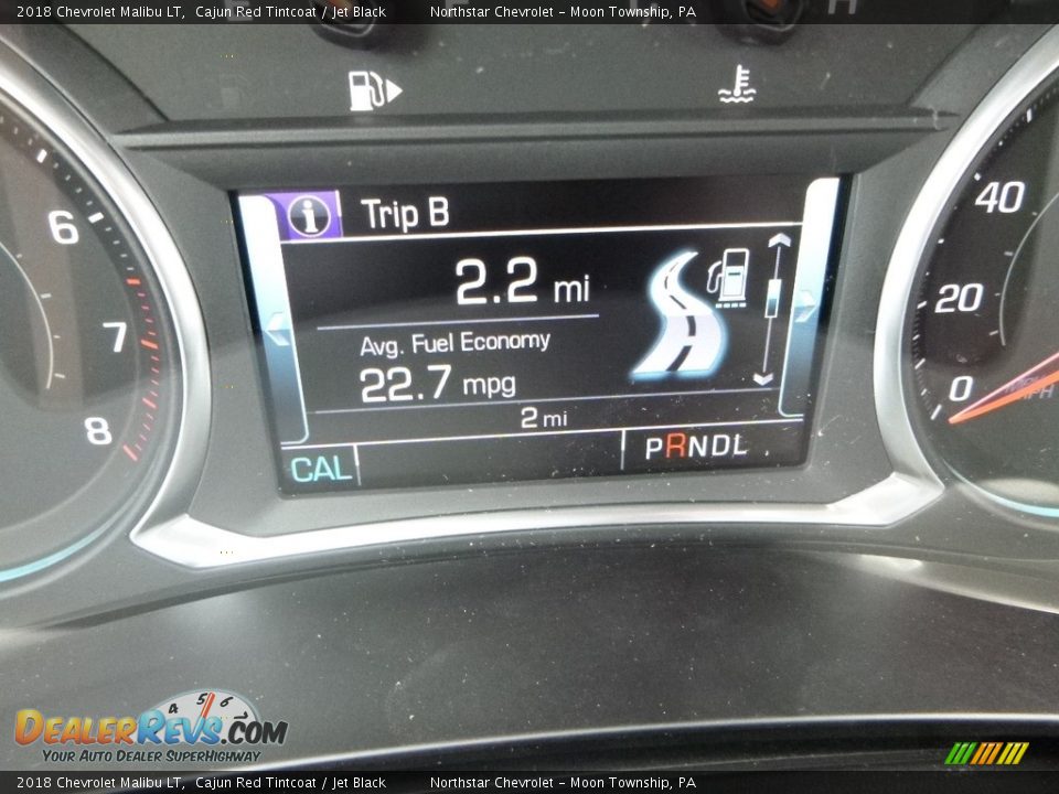 2018 Chevrolet Malibu LT Cajun Red Tintcoat / Jet Black Photo #20