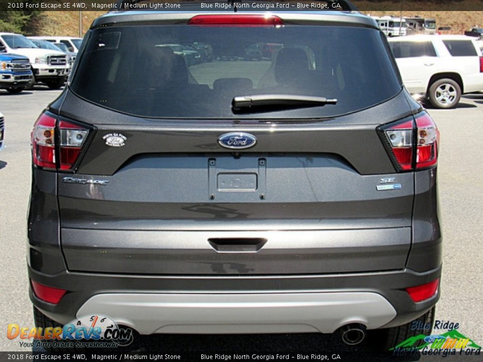 2018 Ford Escape SE 4WD Magnetic / Medium Light Stone Photo #4