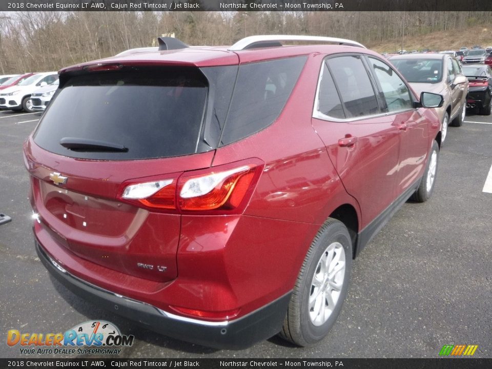 2018 Chevrolet Equinox LT AWD Cajun Red Tintcoat / Jet Black Photo #5