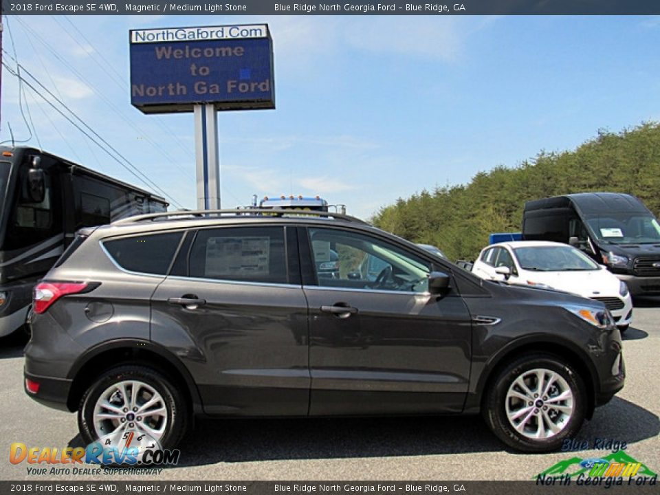 2018 Ford Escape SE 4WD Magnetic / Medium Light Stone Photo #6