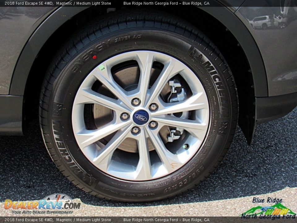 2018 Ford Escape SE 4WD Magnetic / Medium Light Stone Photo #9
