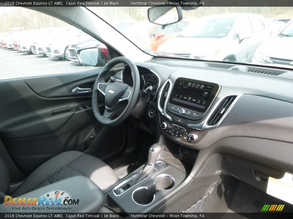 2018 Chevrolet Equinox LT AWD Cajun Red Tintcoat / Jet Black Photo #10