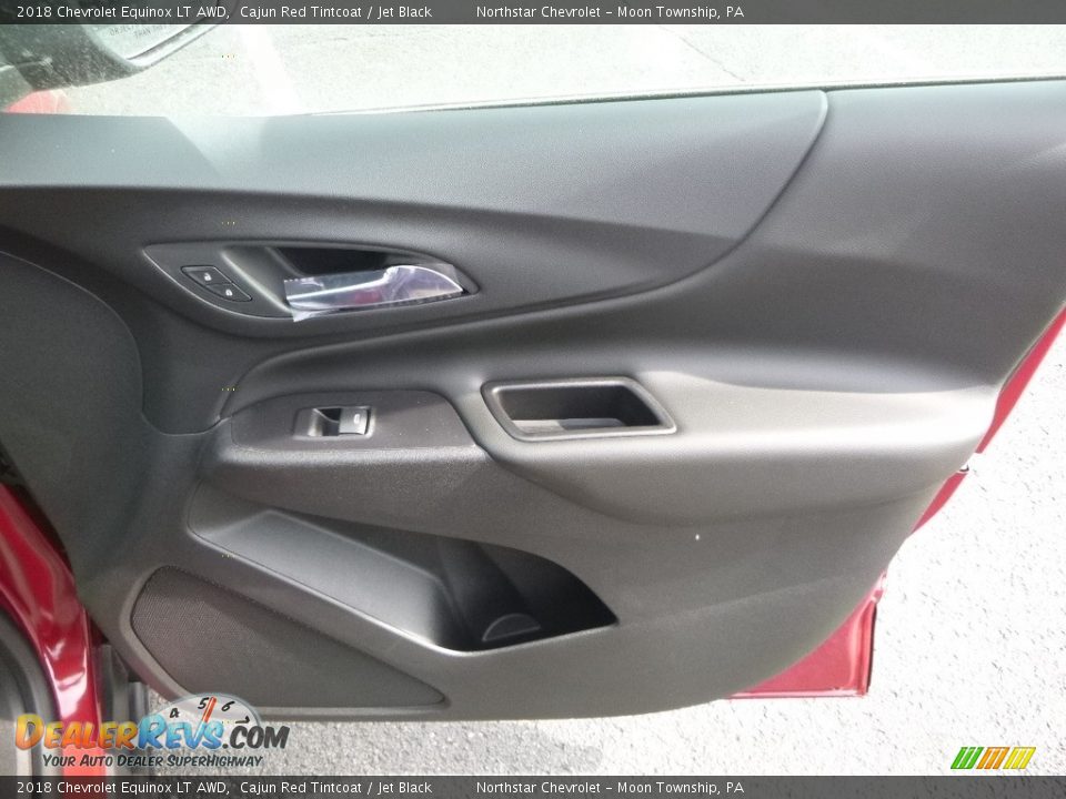 2018 Chevrolet Equinox LT AWD Cajun Red Tintcoat / Jet Black Photo #11