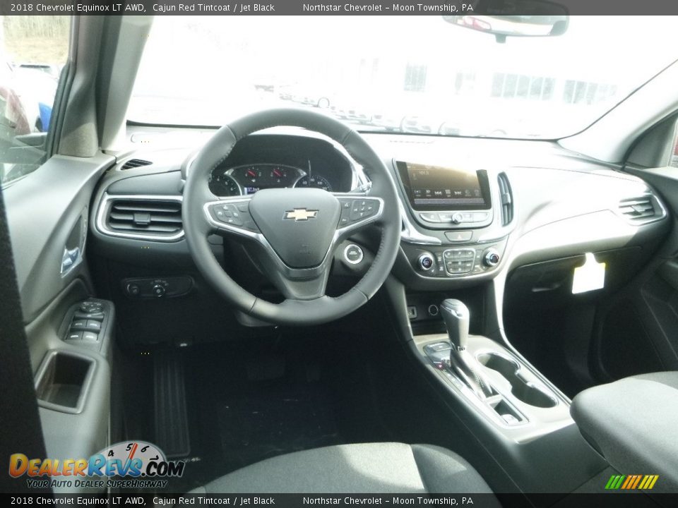 2018 Chevrolet Equinox LT AWD Cajun Red Tintcoat / Jet Black Photo #13