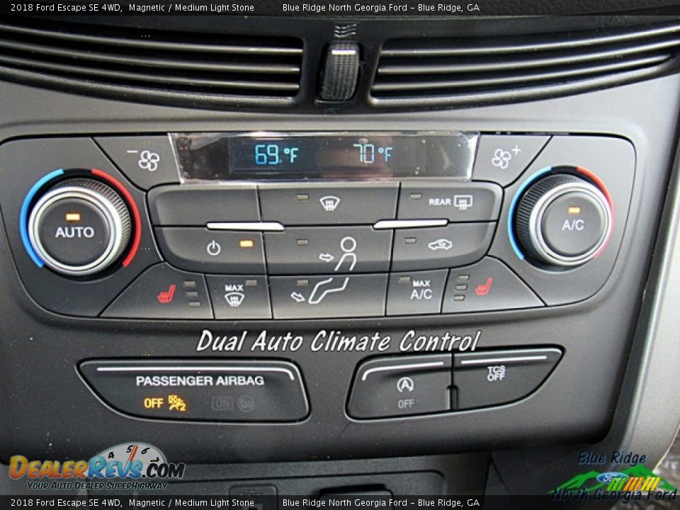 2018 Ford Escape SE 4WD Magnetic / Medium Light Stone Photo #17