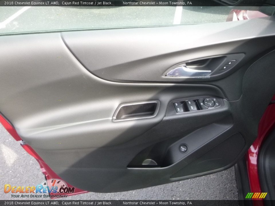 2018 Chevrolet Equinox LT AWD Cajun Red Tintcoat / Jet Black Photo #14
