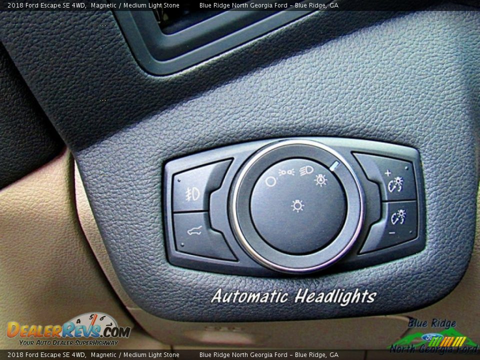 2018 Ford Escape SE 4WD Magnetic / Medium Light Stone Photo #18