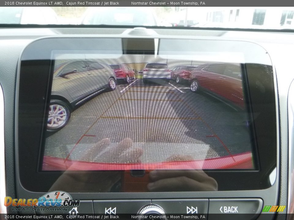 2018 Chevrolet Equinox LT AWD Cajun Red Tintcoat / Jet Black Photo #18