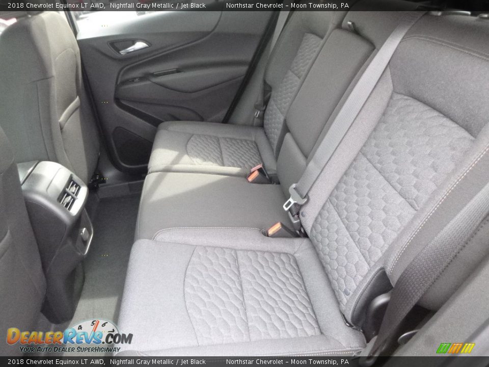 2018 Chevrolet Equinox LT AWD Nightfall Gray Metallic / Jet Black Photo #13