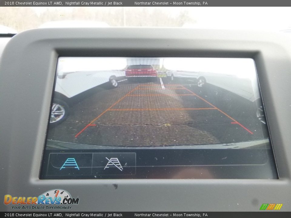 2018 Chevrolet Equinox LT AWD Nightfall Gray Metallic / Jet Black Photo #18