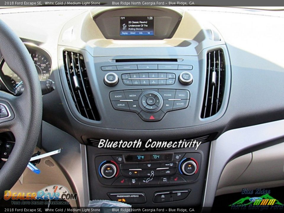 2018 Ford Escape SE White Gold / Medium Light Stone Photo #15