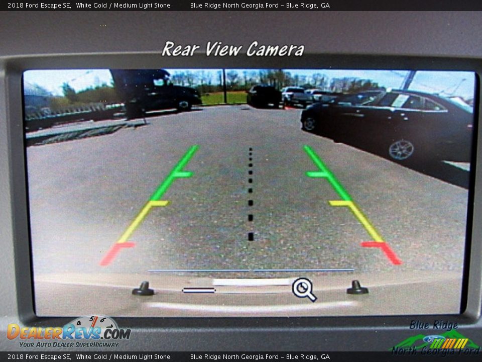 2018 Ford Escape SE White Gold / Medium Light Stone Photo #17