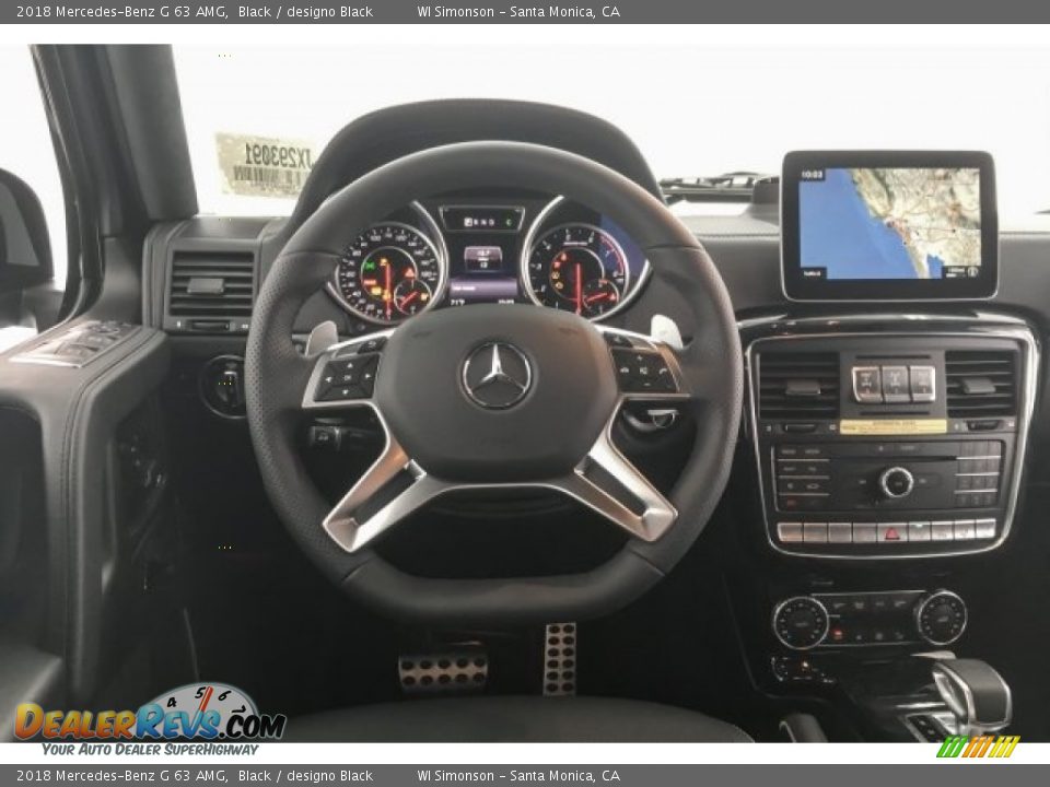 2018 Mercedes-Benz G 63 AMG Black / designo Black Photo #4