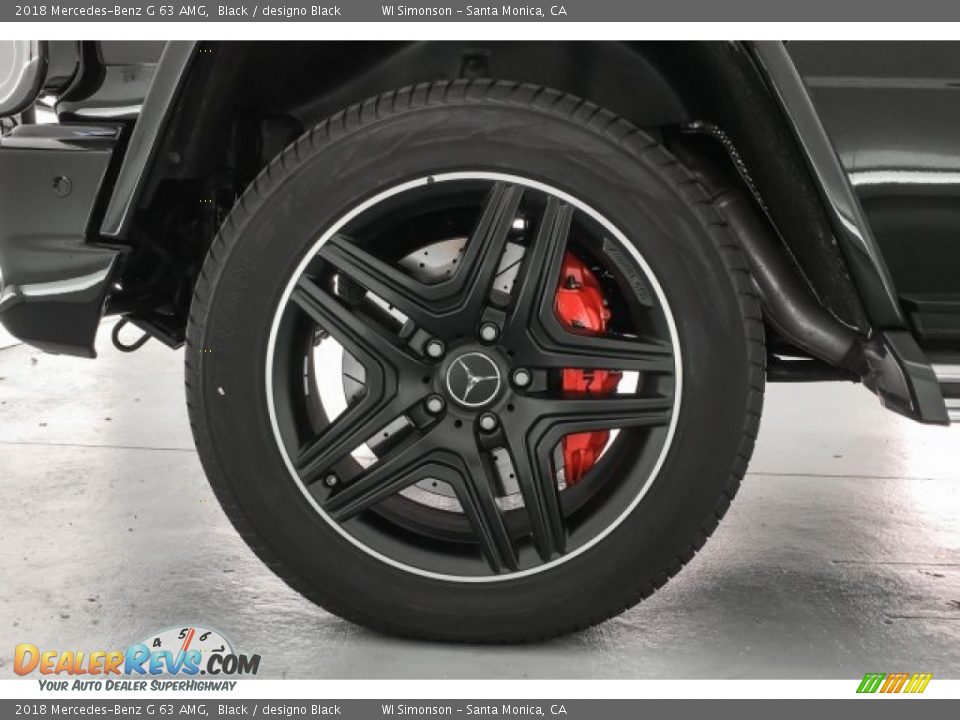 2018 Mercedes-Benz G 63 AMG Black / designo Black Photo #8