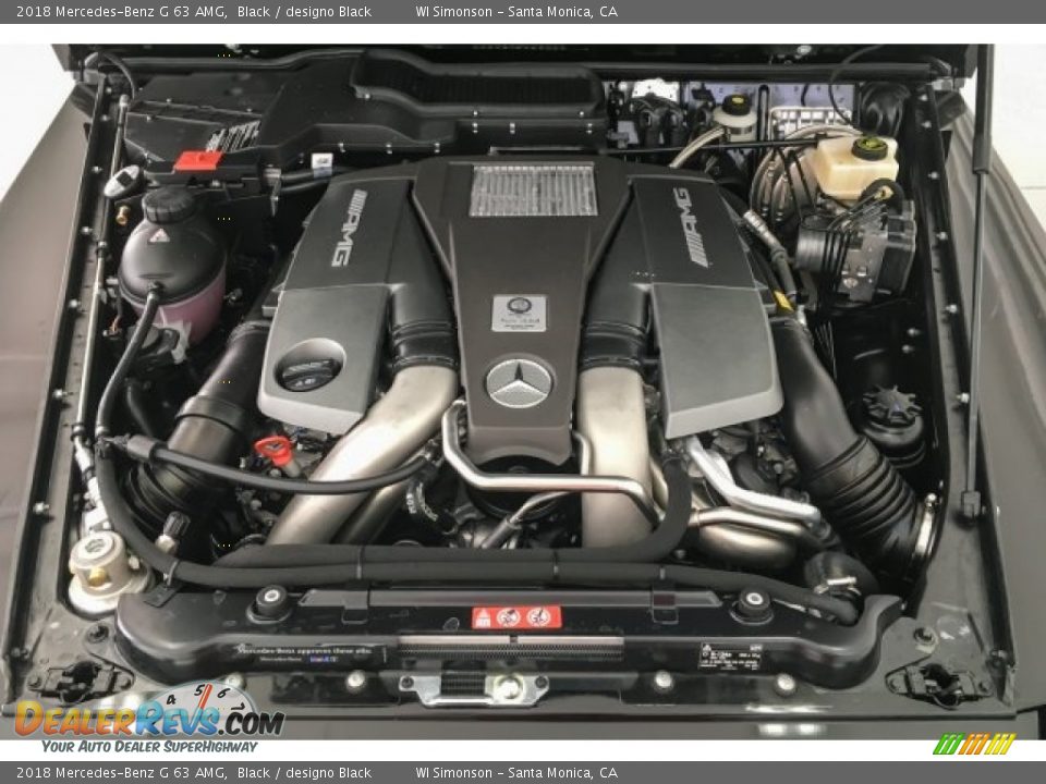 2018 Mercedes-Benz G 63 AMG Black / designo Black Photo #9
