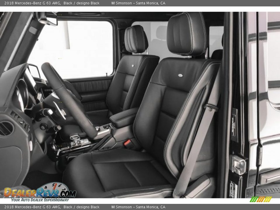2018 Mercedes-Benz G 63 AMG Black / designo Black Photo #14