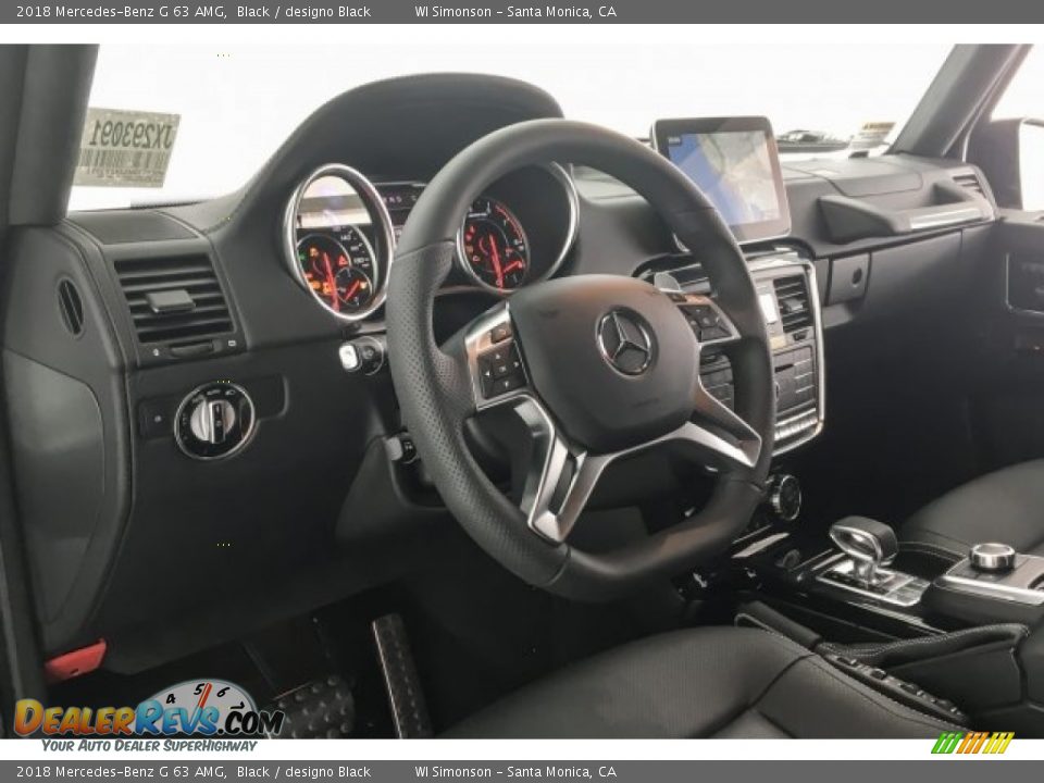 2018 Mercedes-Benz G 63 AMG Black / designo Black Photo #20