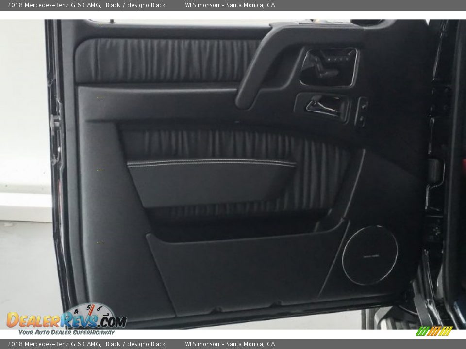 2018 Mercedes-Benz G 63 AMG Black / designo Black Photo #24