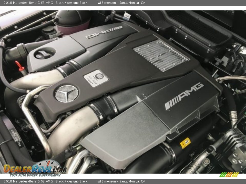 2018 Mercedes-Benz G 63 AMG Black / designo Black Photo #31