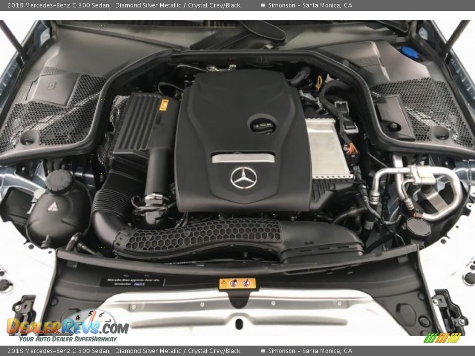 2018 Mercedes-Benz C 300 Sedan 2.0 Liter Turbocharged DOHC 16-Valve VVT 4 Cylinder Engine Photo #8