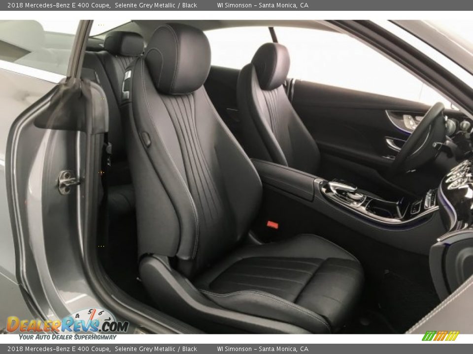 2018 Mercedes-Benz E 400 Coupe Selenite Grey Metallic / Black Photo #3