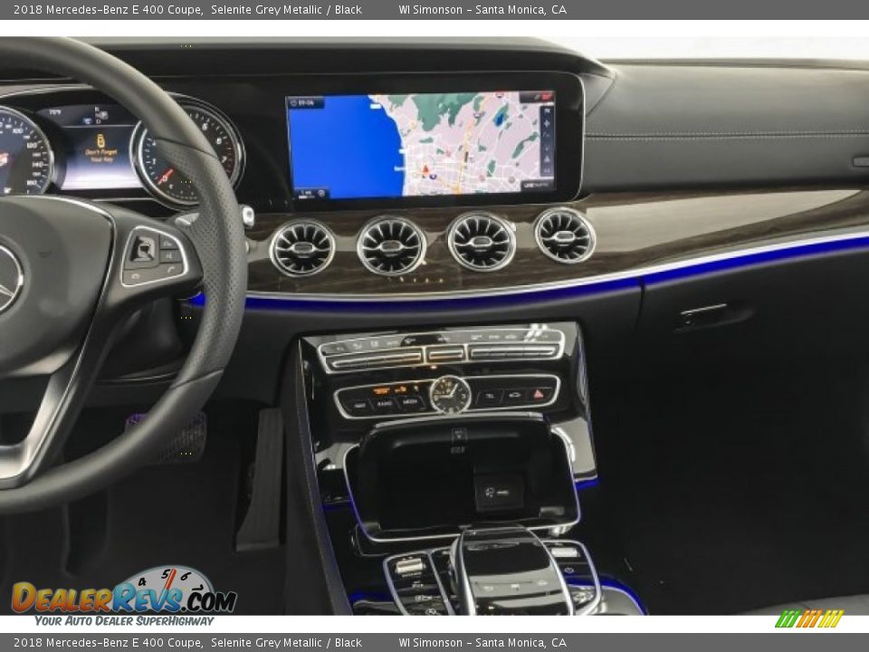 2018 Mercedes-Benz E 400 Coupe Selenite Grey Metallic / Black Photo #7