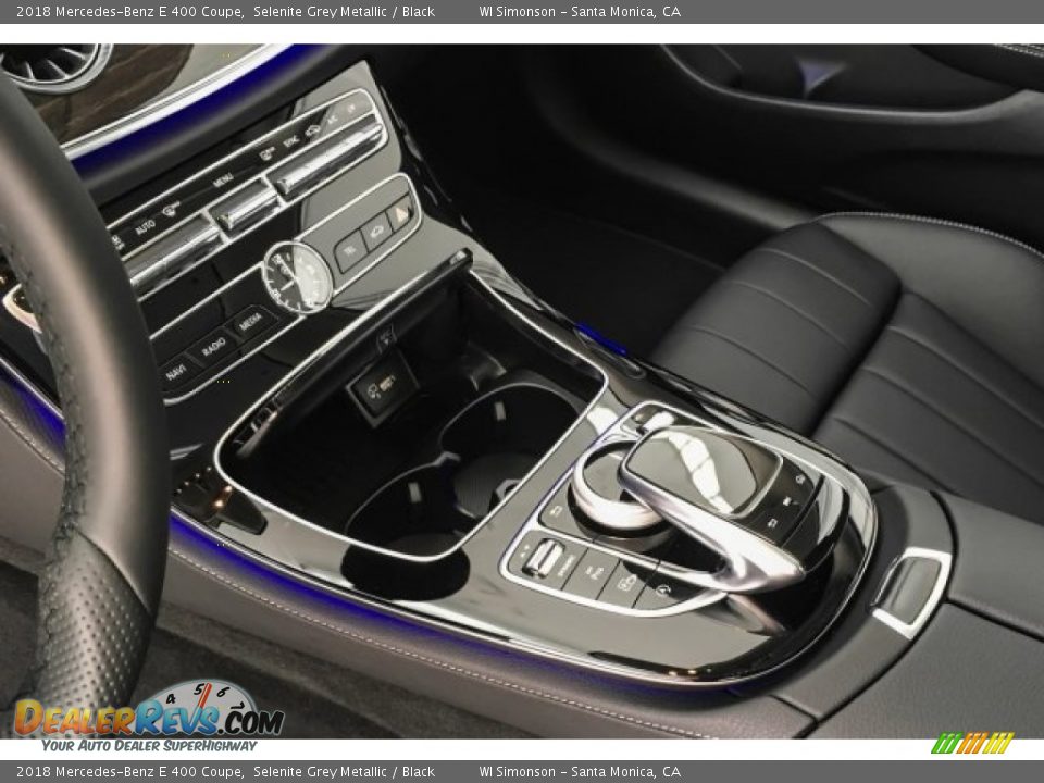 2018 Mercedes-Benz E 400 Coupe Selenite Grey Metallic / Black Photo #8