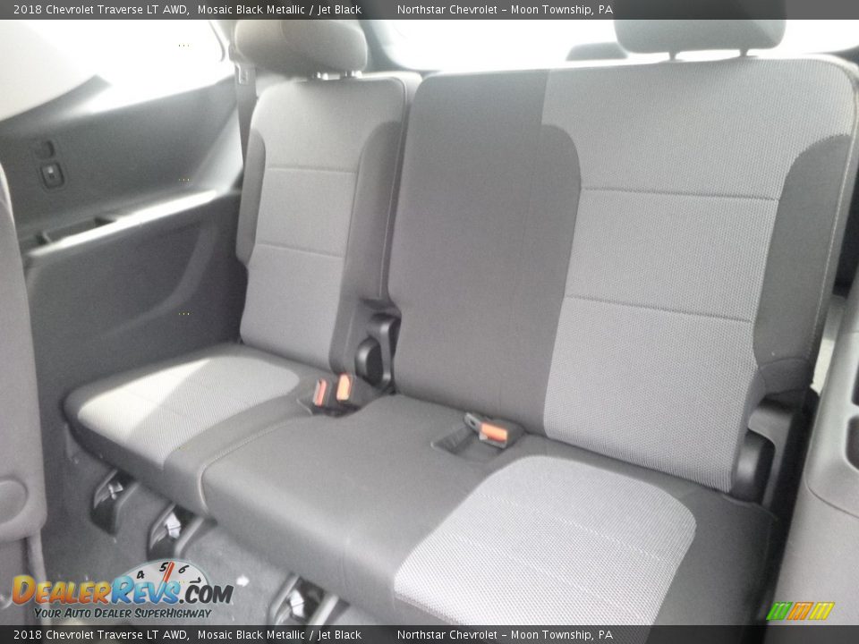 2018 Chevrolet Traverse LT AWD Mosaic Black Metallic / Jet Black Photo #14