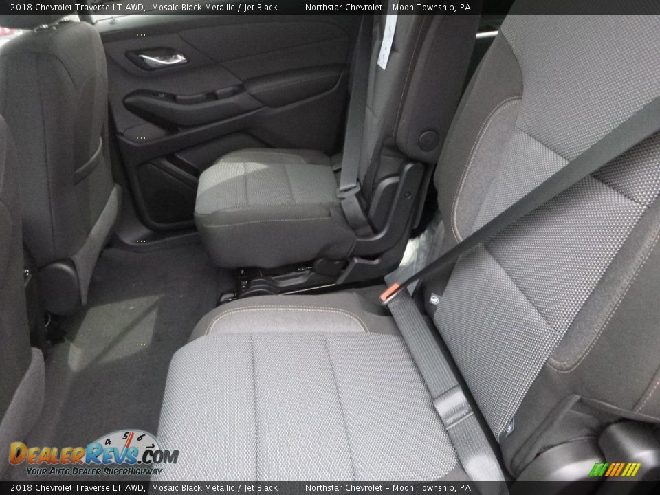 2018 Chevrolet Traverse LT AWD Mosaic Black Metallic / Jet Black Photo #13