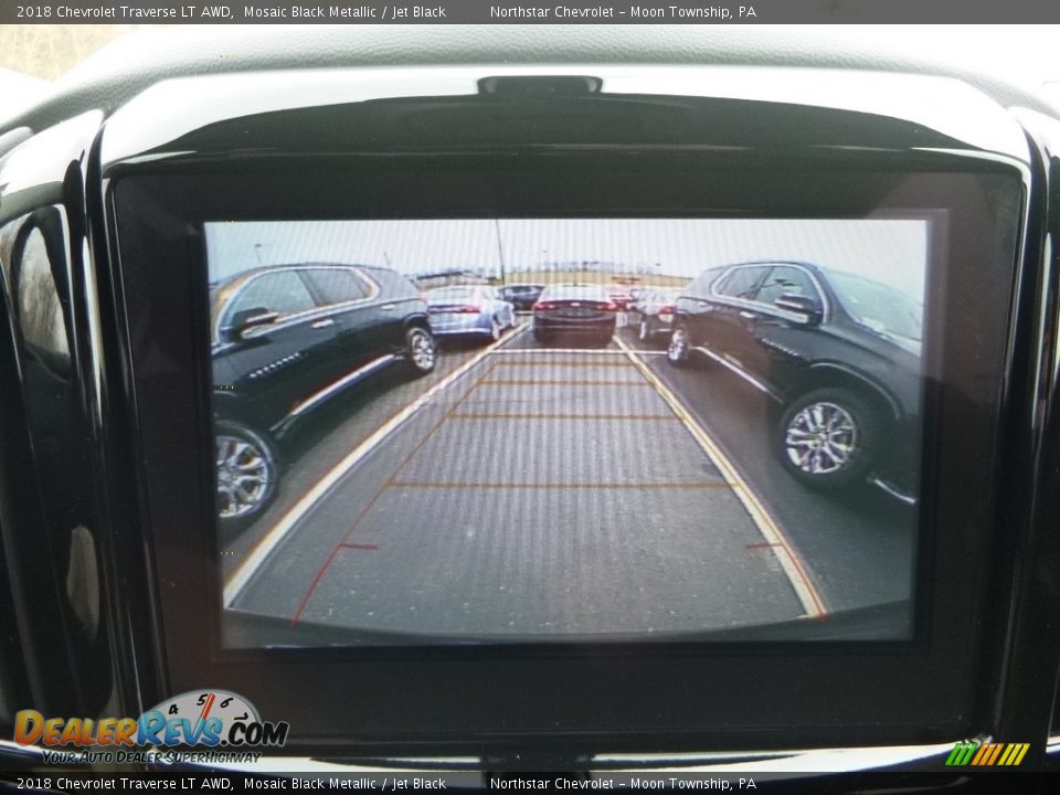 2018 Chevrolet Traverse LT AWD Mosaic Black Metallic / Jet Black Photo #20