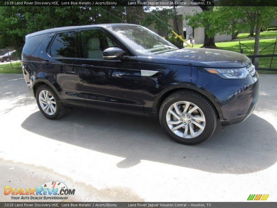 2018 Land Rover Discovery HSE Loire Blue Metallic / Acorn/Ebony Photo #1