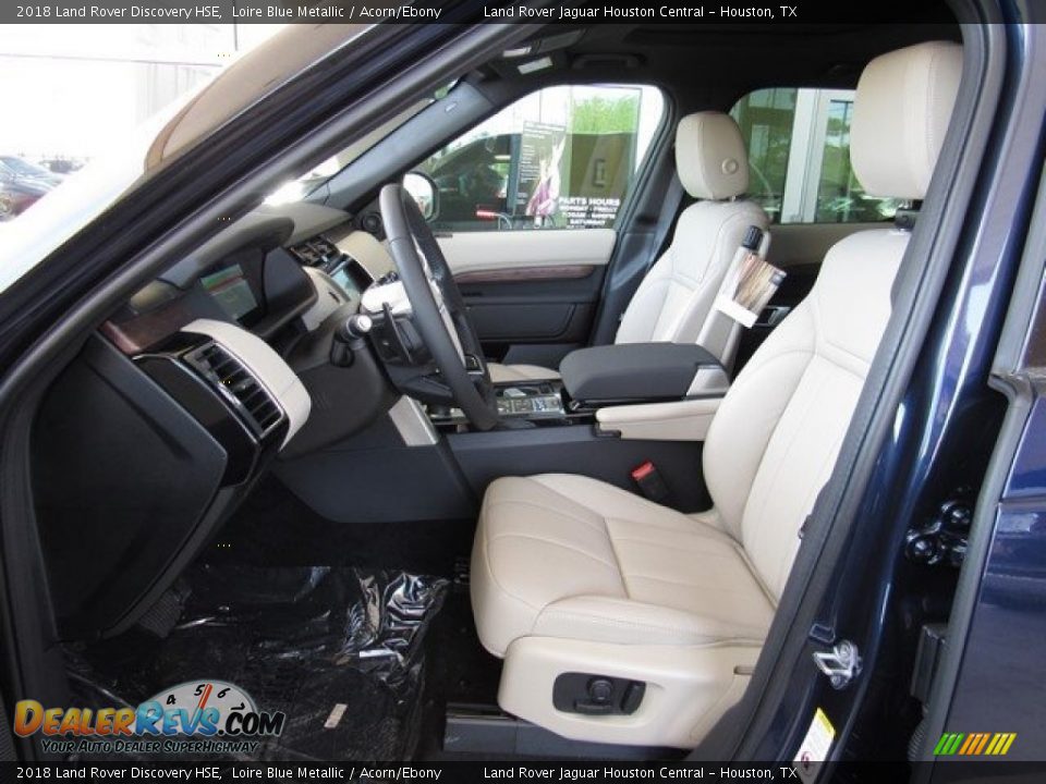 2018 Land Rover Discovery HSE Loire Blue Metallic / Acorn/Ebony Photo #3