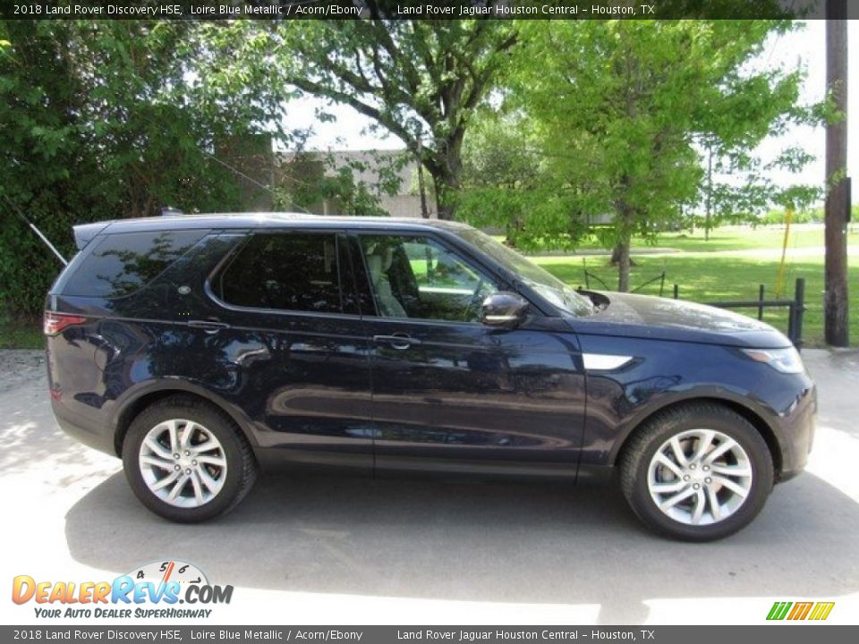 2018 Land Rover Discovery HSE Loire Blue Metallic / Acorn/Ebony Photo #6