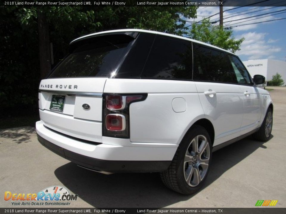 2018 Land Rover Range Rover Supercharged LWB Fuji White / Ebony Photo #7