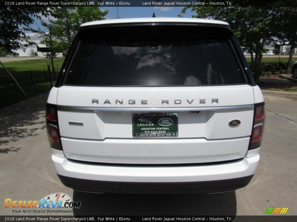 2018 Land Rover Range Rover Supercharged LWB Fuji White / Ebony Photo #8