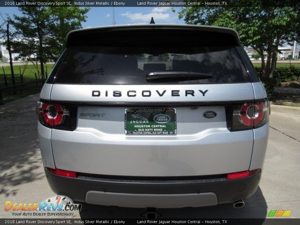 2018 Land Rover Discovery Sport SE Indus Silver Metallic / Ebony Photo #8
