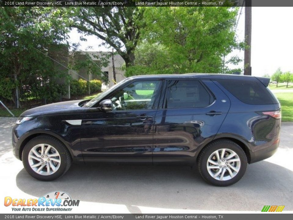 2018 Land Rover Discovery HSE Loire Blue Metallic / Acorn/Ebony Photo #11