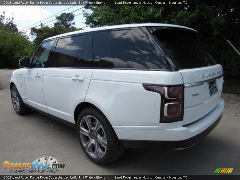 2018 Land Rover Range Rover Supercharged LWB Fuji White / Ebony Photo #12