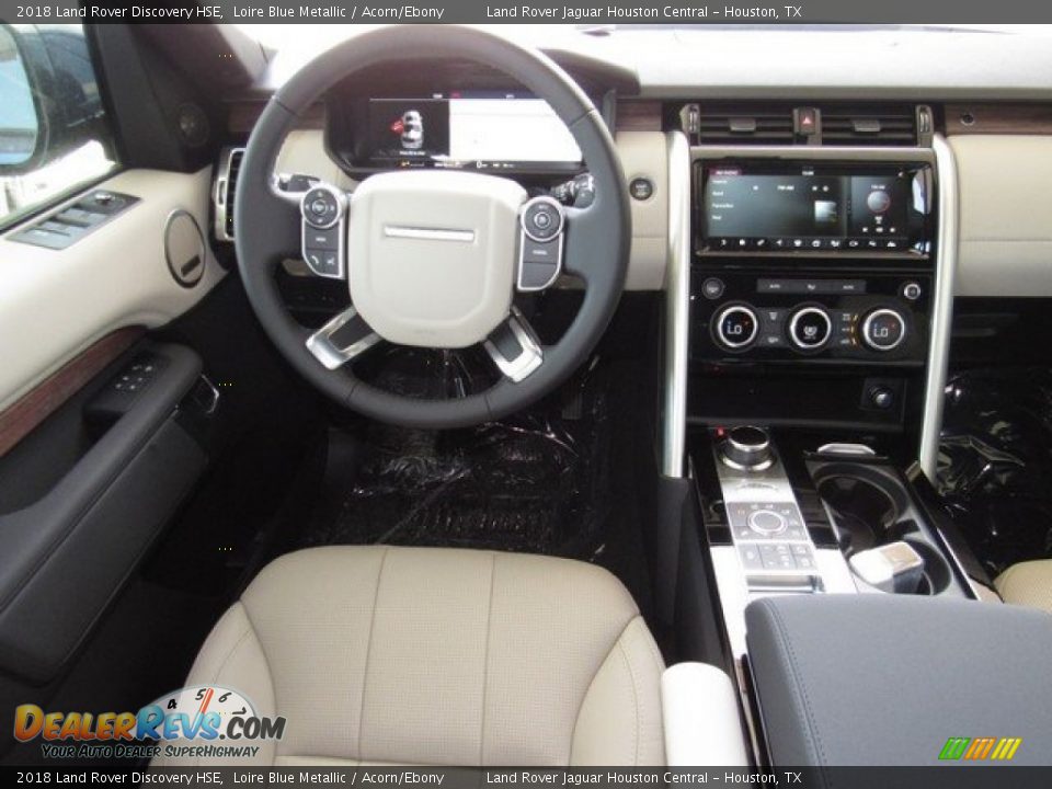 2018 Land Rover Discovery HSE Loire Blue Metallic / Acorn/Ebony Photo #14