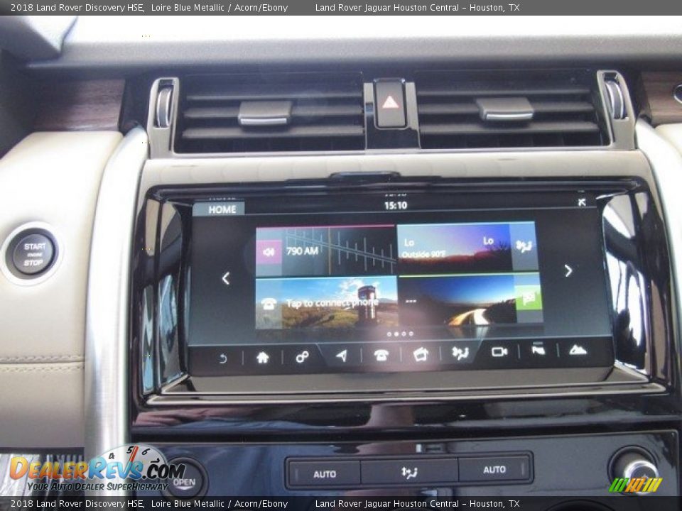 2018 Land Rover Discovery HSE Loire Blue Metallic / Acorn/Ebony Photo #30