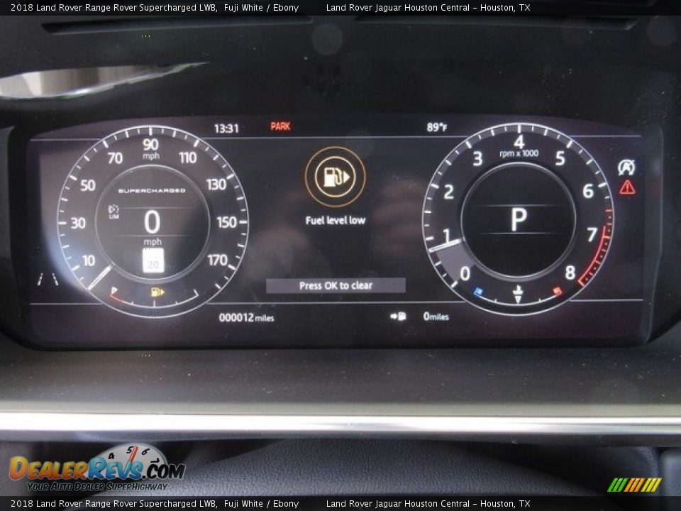 2018 Land Rover Range Rover Supercharged LWB Fuji White / Ebony Photo #32