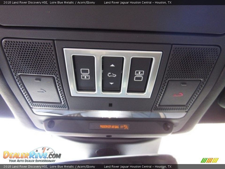 2018 Land Rover Discovery HSE Loire Blue Metallic / Acorn/Ebony Photo #35