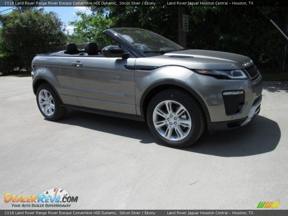 2018 Land Rover Range Rover Evoque Convertible HSE Dynamic Silicon Silver / Ebony Photo #1