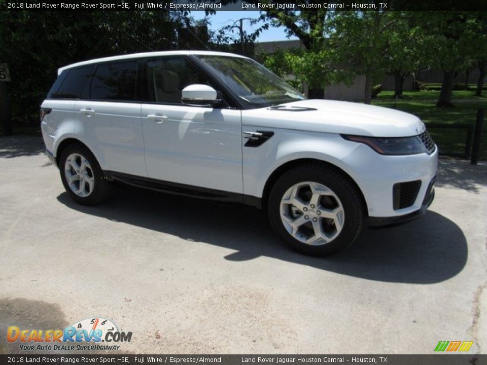 2018 Land Rover Range Rover Sport HSE Fuji White / Espresso/Almond Photo #1